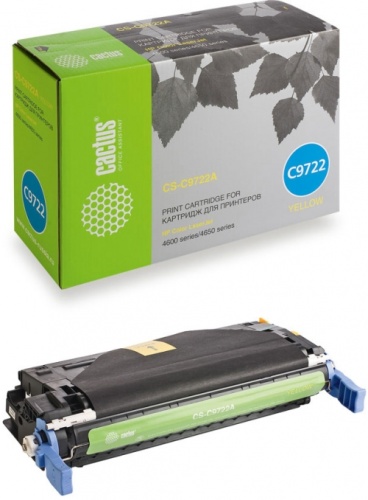 Картридж HP C9722A (желтый) HP Color LaserJet 4600/4600N/4600DN/4650/4650N (8000 стр.) аналог