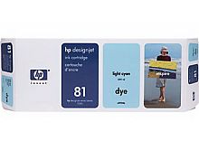 Картридж HP C4934A №81 (светло-голубой 680мл) HP DesignJet 5000/ 5000ps/ 5500/ 5500ps ПОД ЗАКАЗ !