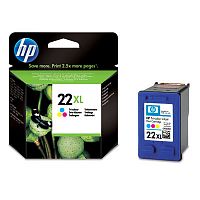 Картридж HP C9352CE №22xl (цветной повышенной емкости) HP DeskJet 3920/3940, D1360/1460/1470/1560/2330/2360/2430/2460, F370/375/380/2180/2187/2224/2280/2290/4140/4172/4180/4190, PSC 1402/1410/1415/1417