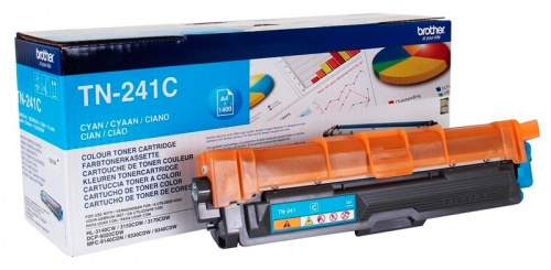 Тонер-картридж Brother TN-241C для HL-3140CW/HL-3170СDW, DCP-9020CDW, MFC-9330CDW (голубой) (1400 стр.)