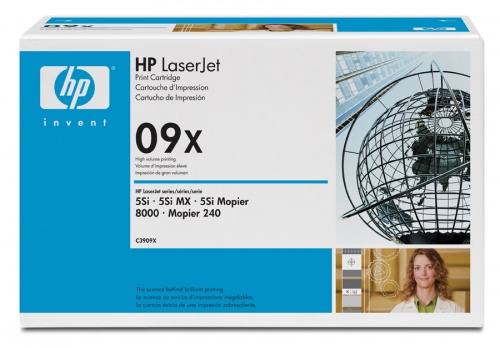 Картридж HP C3909X (черный) HP LaserJet 5Si/8000, Mopier 240 (17100 стр.)