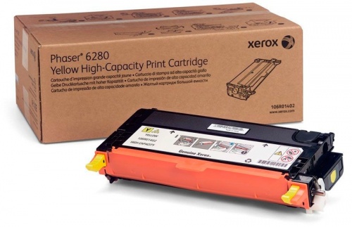 Тонер-картридж Xerox 106R01402 для Xerox Phaser 6280 (желтый, 5900 стр.)