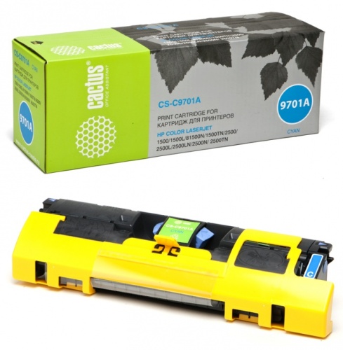 Картридж HP C9701A (голубой) HP Color LaserJet 1500/2500 (4000 стр.) аналог