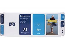 Картридж HP C4931A №81 (голубой 680мл) HP DesignJet 5000/ 5000ps/ 5500/ 5500ps ПОД ЗАКАЗ !