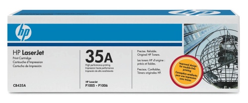 Картридж HP CB435A (черный) HP LaserJet P1005/P1006 (1500 стр.)