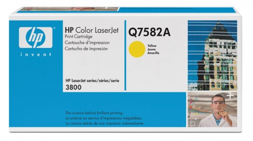 Картридж HP Q7582A (желтый) HP Color LaserJet 3800/3800dn/3800dtn/3800n, CP3505/CP3505dn/CP3505n/CP3505x (6000 стр.) Картридж HP Q7582A (желтый) HP Color LaserJet 3800/3800dn/3800dtn/3800n, CP3505/CP3505dn/CP3505n/CP3505x (6000 стр.)