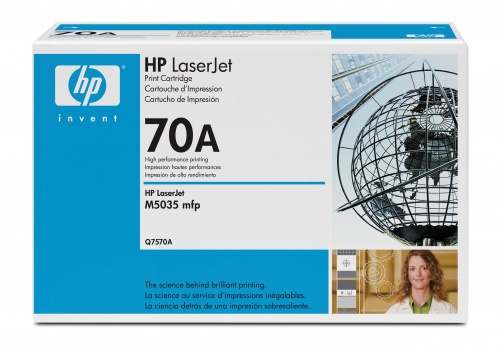 Картридж HP Q7570A №70A (черный) HP LaserJet M5025/M5035 (15000 стр.)