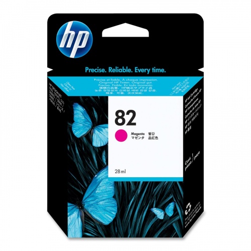 Картридж HP CH567A №82 (пурпурный 28мл) HP Designjet 510 (Pigment)