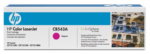 Картридж HP CB543A №125A (пурпурный) HP Color LaserJet CP1215/CP1515N/CP1518Ni, CM1312 (1400 стр.)