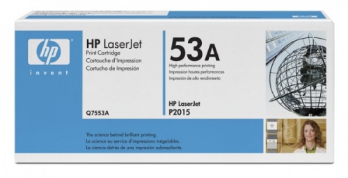 Картридж HP Q7553A (черный) HP LaserJet P2014/P2015, M2727nf (3000 стр.)