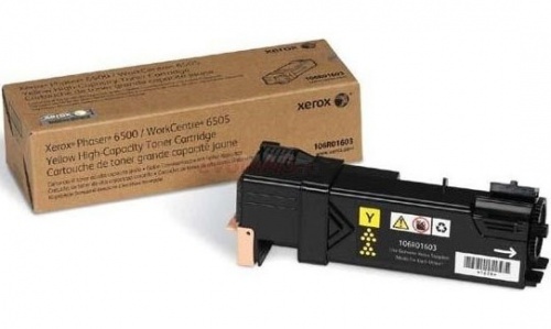 Принт-картридж Xerox 106R01603 (желтый) Phaser 6500, WorkCentre 6505 (2500 стр.)