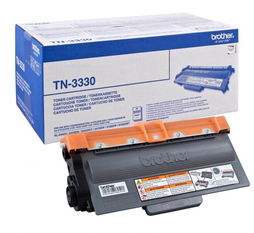 Тонер-картридж Brother TN-3330 для HL-5440D/HL-5450DN/HL-5470DW/HL-6180DW, DCP-8110/DCP-8250, MFC-8520/MFC-8950 (3000 стр.) Тонер-картридж Brother TN-3330 для HL-5440D/HL-5450DN/HL-5470DW/HL-6180DW, DCP-8110/DCP-8250, MFC-8520/MFC-8950 (3000 стр.)