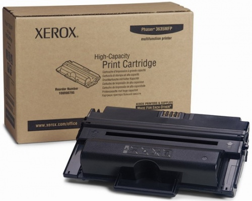 Принт-картридж Xerox 108R00796 для Xerox Phaser 3635 (черный, 10000 стр.)