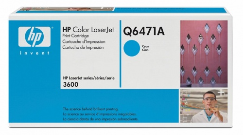 Картридж HP Q6471A (голубой) HP Color LaserJet 3600 (4000 стр.)
