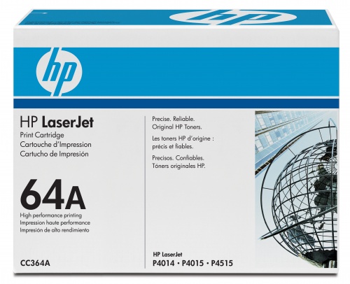 Картридж HP CC364A (черный) HP LaserJet P4014N/P4015/P4515 (10000 стр.)