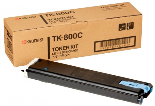 Тонер-картридж Kyocera TK-800C (голубой) Kyocera FS-C8008 (10000 стр.)