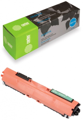 Картридж HP CE311A №126A (голубой) HP Color LaserJet CP1025/CP1025nw, Pro 100 M175a/M175nw/M275, Canon LBP-7010C/LBP-7018C (1000 стр.) аналог