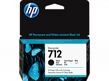 Картридж HP 3ED70A №712 (черный 38мл) HP DesignJet T230/ T630/ T650, Studio 24''/ Studio 36''/ Studio Steel 24''/ Studio Steel 36'' Pigment