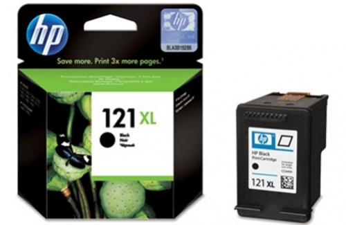 Картридж HP CC641HE №121xl (черный повышенной емкости) HP DeskJet D1663/D2563/D2663/D5563, F2423/F2483/F2493/F4213/F4275/F4283/F4583,  PS C4683/C4783, ENVY 110 (600 стр.)