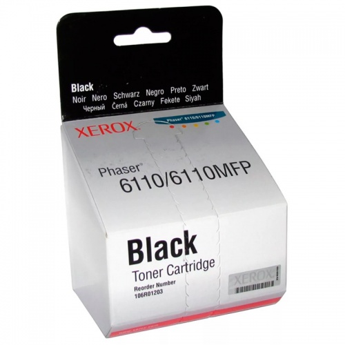 Тонер-картридж Xerox 106R01203 для Xerox Phaser 6110/6110MFP Black (черный, 2000 стр.)