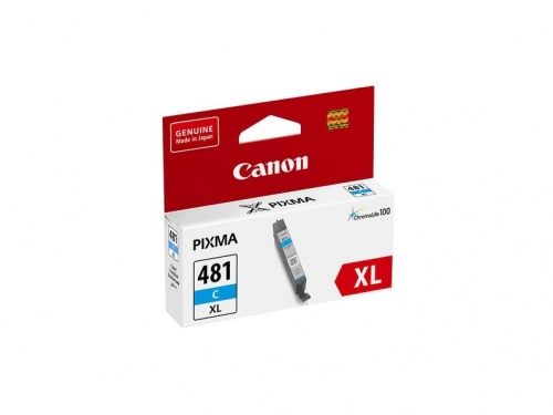 Картридж Canon CLI-481C XL (Cyan) Pixma TS6140/TS8140/TS9140, TR7540/TR8540 (519 стр.)