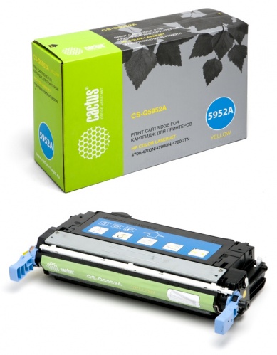 Картридж HP Q5952A (желтый) HP Color LaserJet 4700/4700dn/4700n/4700dtn (10000 стр.) аналог