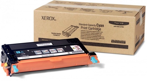 Тонер-картридж Xerox 113R00719 для Xerox Phaser 6180/6180MFP (голубой) (2000)