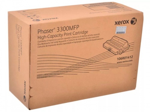 Принт-картридж Xerox 106R01412 для Xerox Phaser 3300MFP/X (черный, 8000 стр.)