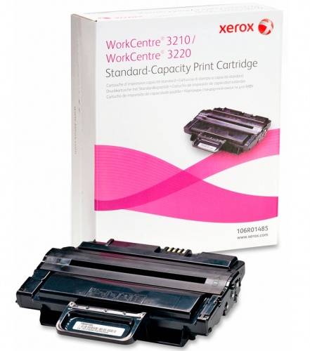 Принт-картридж Xerox 106R01485 для Xerox WC 3210/ WC3220 (черный, 2000 стр.)